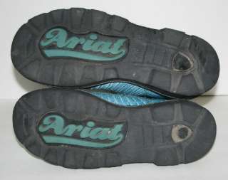  consideration is a pair of gently used women’s Ariat Fatbaby boots 