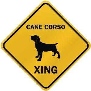  ONLY  CANE CORSO XING  CROSSING SIGN DOG