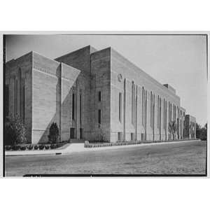   , Indiana. South facade, sharp view 1942 