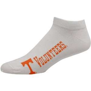 NCAA Tennessee Volunteers White Logo & Name Ankle Socks  
