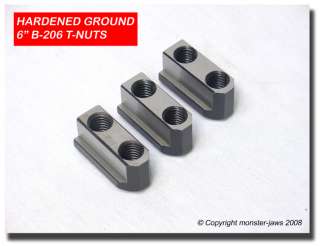 Auction include a complete set of 3 T NUTS (3 pieces total)