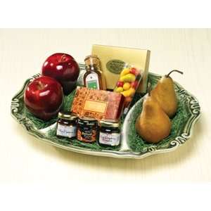 Sympathy Gift Kosher Ceramic Fruit Tray  Grocery 