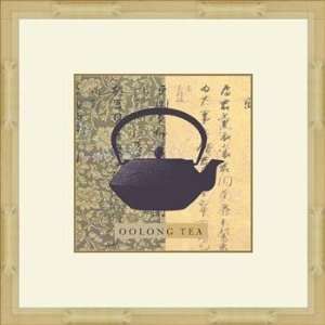 Oolong Tea, Coffee & Tea Framed Poster Print by Paula Scaletta, 16x16