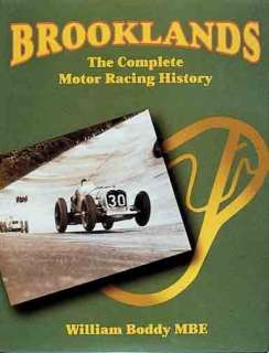 COMPLETE BROOKLANDS MOTOR COURSE RACING PHOTO HISTORY  
