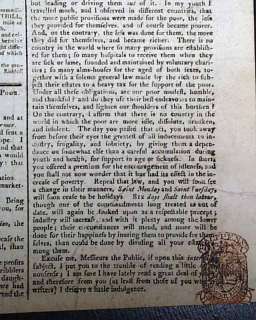 1780 BENJAMIN FRANKLIN Articles in Revolutionary War Era SCOTLAND 