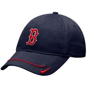   Boston Red Sox Navy Blue Turnstyle Adjustable Hat
