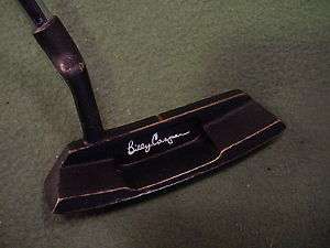 Billy Casper Brass Head 35 1/2 Putter w/Milled Face  