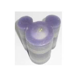   Disney Evening Dew Scent Mickey Ears Candle (Purple) 