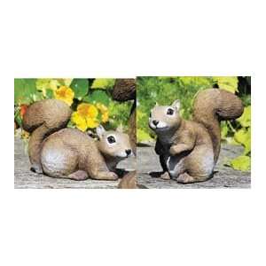  Heritage Squirrel Baby Assortment Lawn Ornament