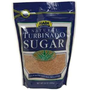  Hain, Sugar Turbinado, 24 OZ (Pack of 1) Health 