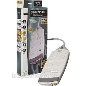   Grade Series Surge Protector, 9 Outlets, 8 Foot Cord, 2655 Joules
