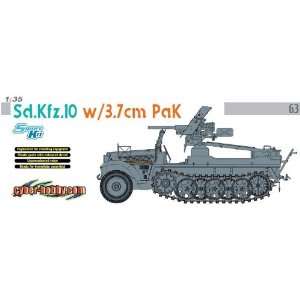  Cyber Hobby 1/35 SdKfz 10 Halftrack w/3.7cm PaK Gun Ltd 