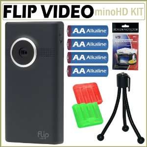  Flip MinoHD Video Camera   Black, 4 GB, 1 Hour (3rd 