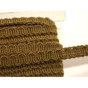  .5 inch Brown Scroll Gimp Arts, Crafts & Sewing