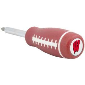  Wisconsin Badgers Pro Grip Football Screwdriver and Drill 