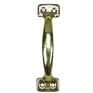  Steel Door Pull   Zinc Cromate Finish  Carded With Screws 
