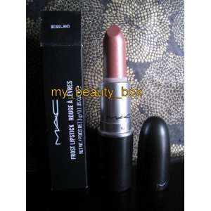  BNIB MAC Spring Colour Forecast BEIGELAND Frost Lipstick Beauty
