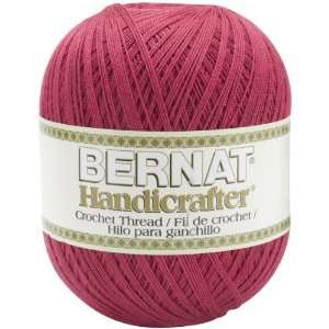  Bernat Handicrafter Crochet Thread, Robust Red Arts 