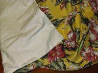 NEW Creamy Yellow Hawaiian Barkcloth Fabric Drape Panel  