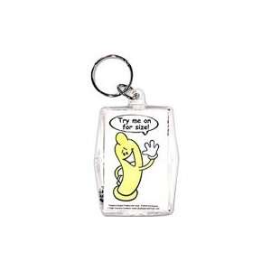  Keyper Keychains Condom Jimmy Try me on for size   5 