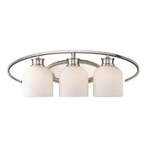  DIONE 3 LIGHT VANITY IN POLISHED NICKEL W25.5 H8.5 EXT 