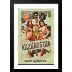  Borat 20x26 Framed and Double Matted Movie Poster   Style 