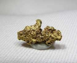   GRAM GOLD PLACER CRYSTAL TULE CANYON NEVADA     
