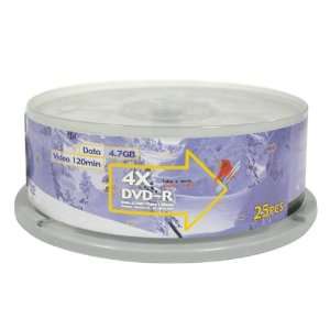  Ridata DVD R 4x 25 pack Spindle Electronics