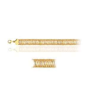  Balinese Bead Bracelet in 14K Yellow Gold Jewelry