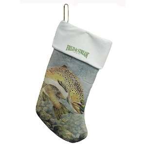  16 Field & Stream Trout Fishing Christmas Stocking 