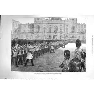  1875 Guards Trooping Colours JamesS Park London