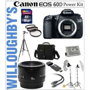  Willoughbys Canon EOS 60D Portrait   Low Light Power Kit 