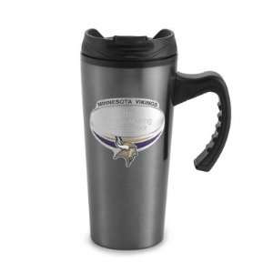   Minnesota Vikings Gunmetal Travel Mug Gift