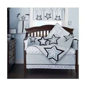  Modern Star 4 Piece Crib Bedding Set Baby