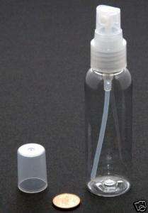 PET clear Plastic Spray TSA Bottles 2oz ~ FreeShip  
