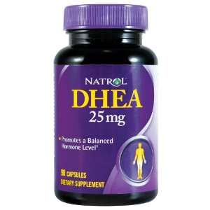  Natrol Brain, Vitality & Anti Aging DHEA 25 mg 90 capsules 