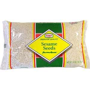 Ziyad Sesame Seeds 16 oz (white hulled sesame seeds)