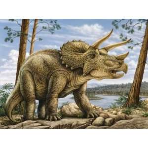  Triceratops Wall Mural