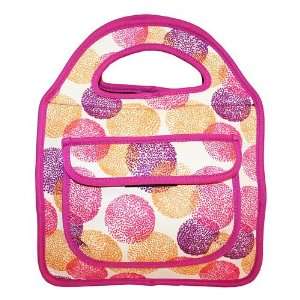  Tri Coastal Design Ink Dots Insulated Lunch Tote Kitchen 