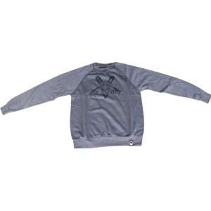  Spitfire Trespass Crew Sweater Large Charcoal Skate Hoody 