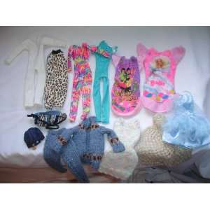 BARBIE CLOTHES AND KNIT ITEMS