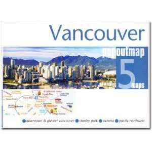  Vancouver, Canada PopOut Map