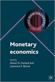 Monetary Economics, (0230238882), Steven N. Durlauf, Textbooks 