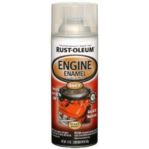   248944 Automotive 11 Ounce 500 Degree Engine Enamel Spray Paint, Clear