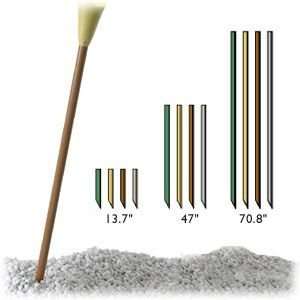  Luceplan R014194 Pod Ground Stake ONLY ,ColorSage Green 