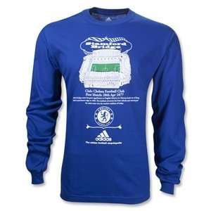  adidas Chelsea 2011 Long Sleeve Stadium T Shirt Sports 