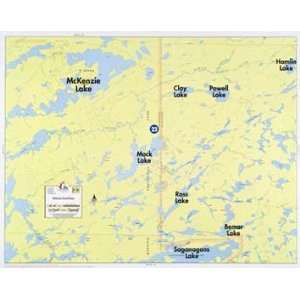Fisher BWCA/Quetico Canoe Map Number 26 