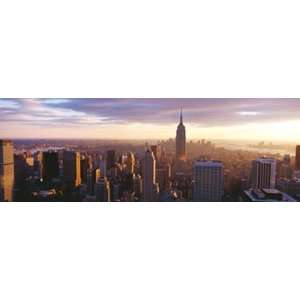    Looking Out Over Manhattan by Bob Krist 54x19 Toys & Games