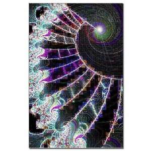  Shooting the Tube Fractal H Fractal Mini Poster Print by 