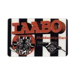   5m IAABO Membership Card (Assn Approved Basketball Officials) SAMPLE